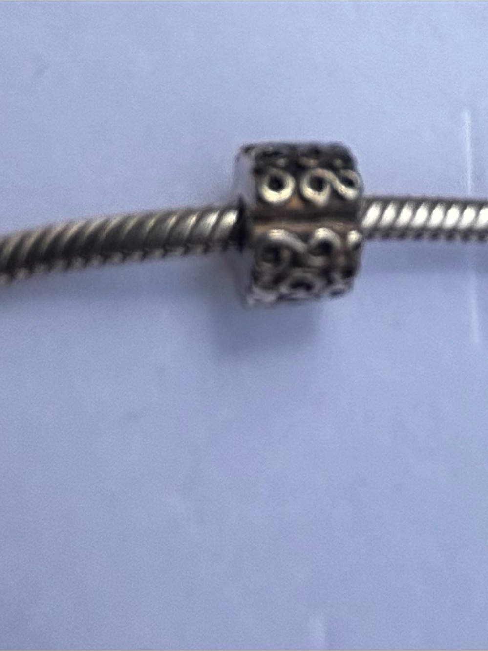 Pandora Hinged Scroll Charm Spacer